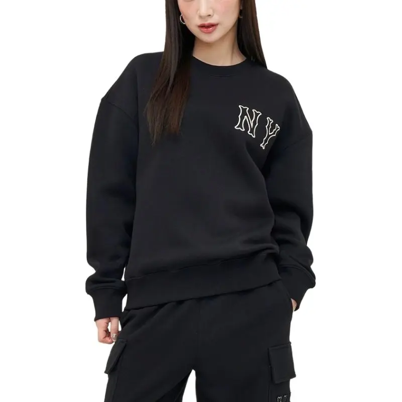MLB New York Yankees Sweatshirt Unisex Black-3