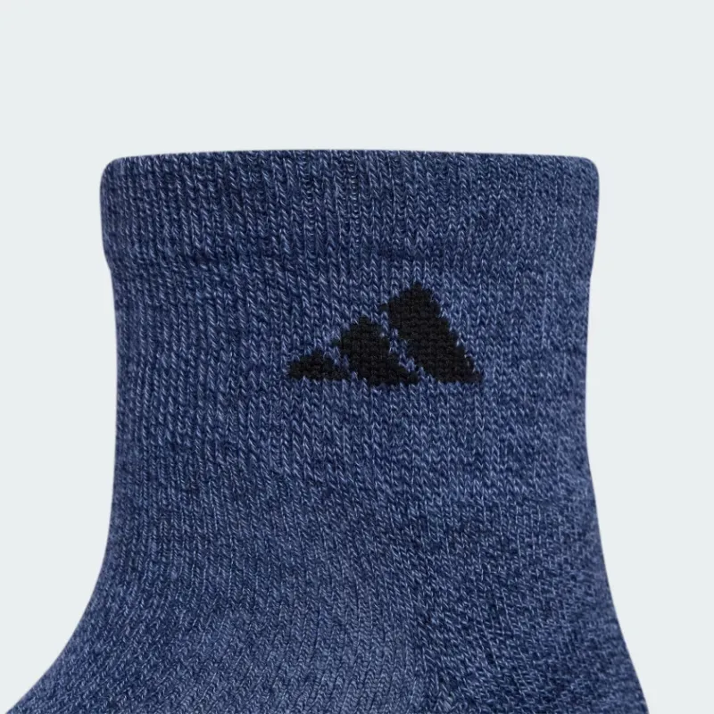 Adidas Free Shipping With AdiClub Athletic Cushioned Quarter Socks 6 Pairs-1