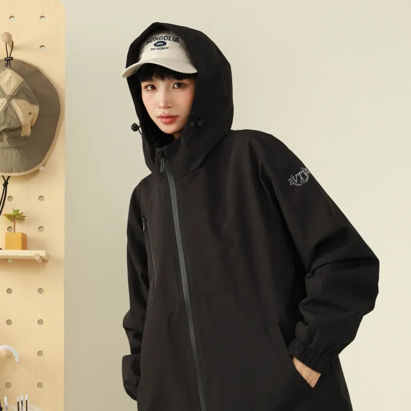 LIVINGTOWN Waterproof And Windproof Windbreaker Jacket Unisex-3
