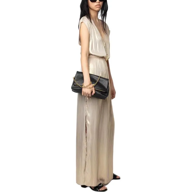 Zadig & Voltaire Ritmic Satin Dress-2