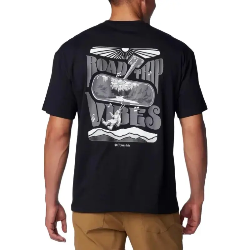 Columbia City Outdoor Collection T Shirt Unisex Black-2