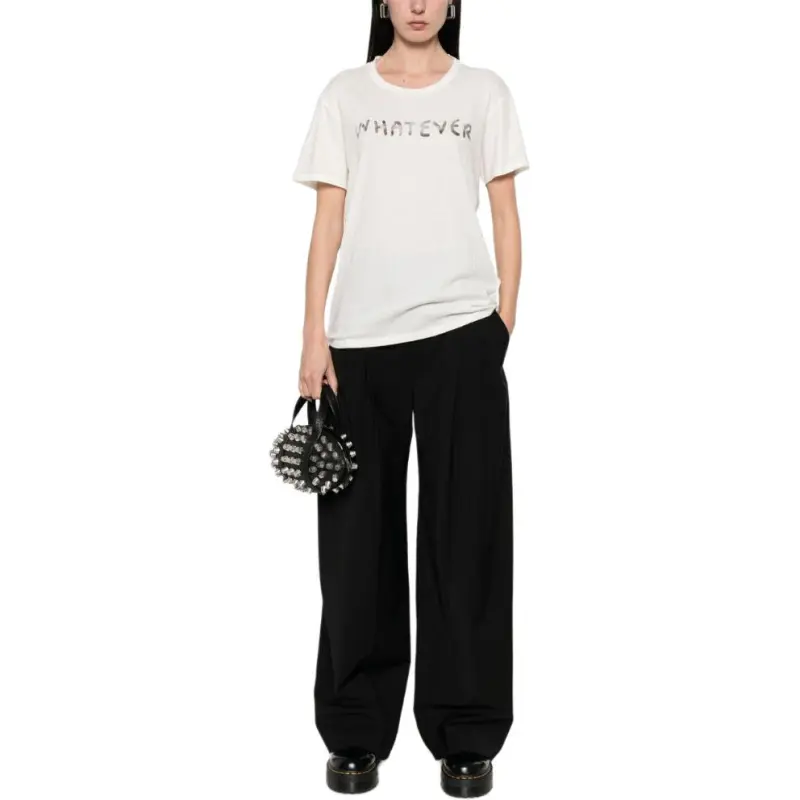 R13 Whatever print T shirt-1