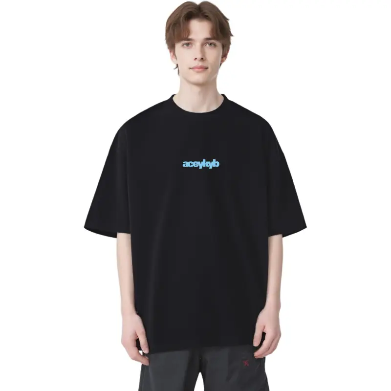 YK&YB T Shirts Unisex Black-3