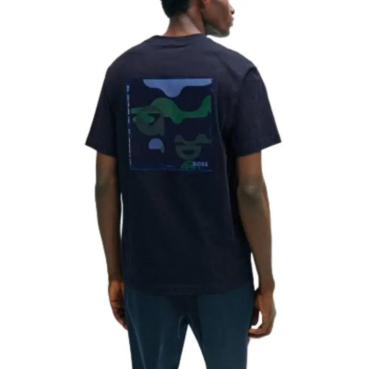 HUGO BOSS Graphic-print Cotton T-shirt-4