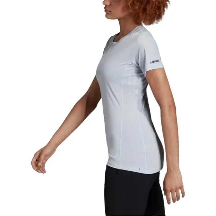 Adidas AgravicTerre T Shirt Women's Aviation Blue-3