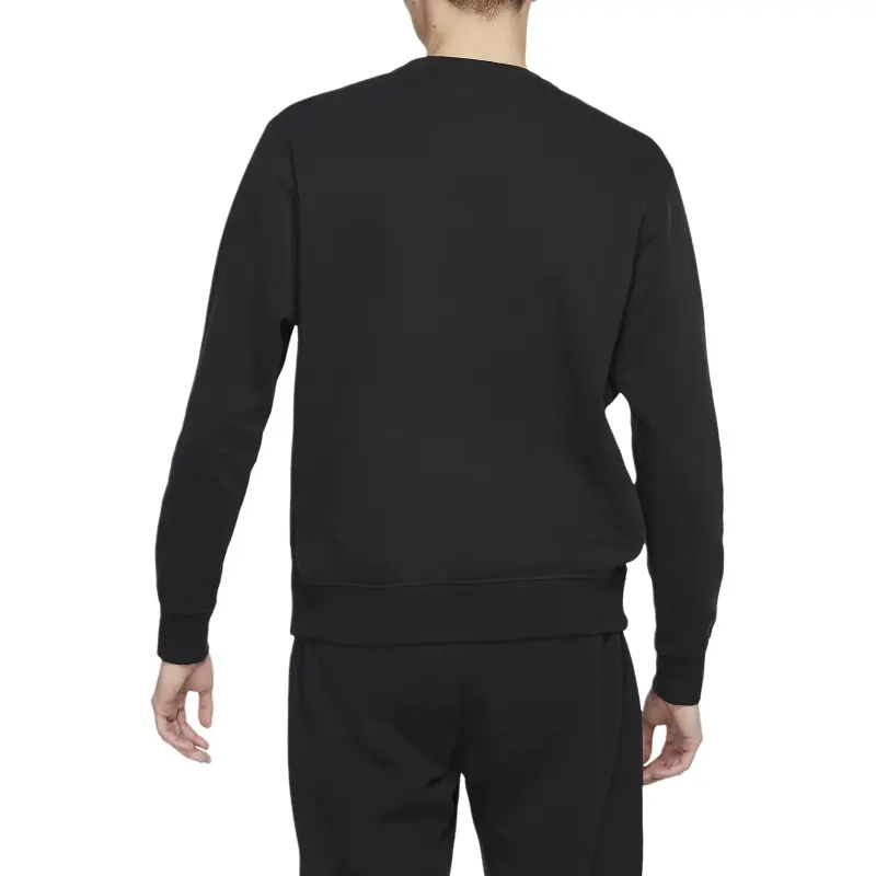 Nike Dri-Fit Casual Sportswear Men Black Sweatshirt+Black Pants-3