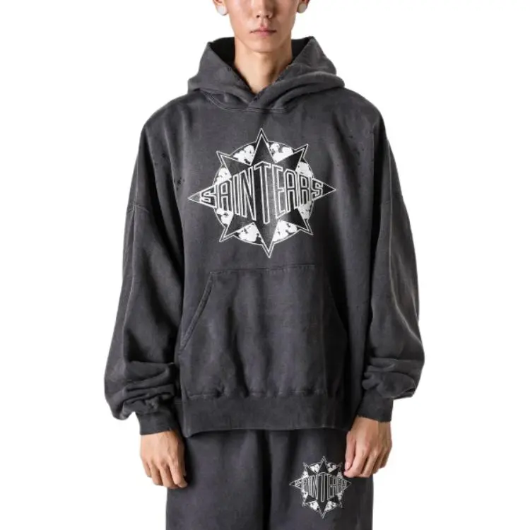 SAINT Mxxxxxx X Denim Tears Saint Tears Hoodie-3