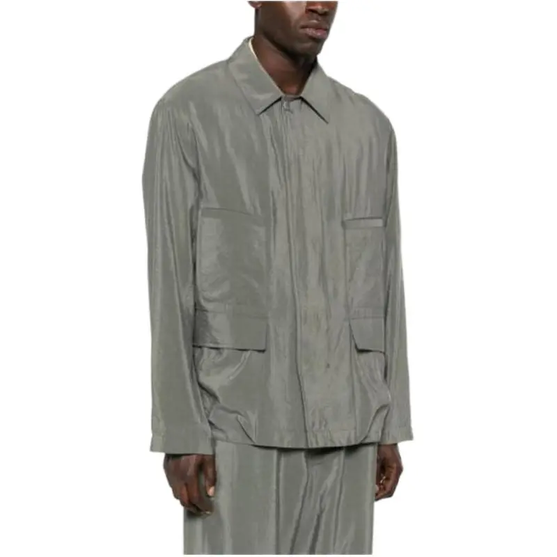Lemaire 4 Pocket Overshirt-4