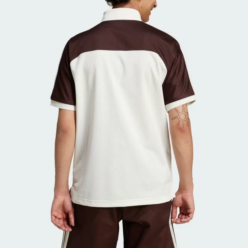 Adidas Originals Polo Shirt Men's Ecru-2
