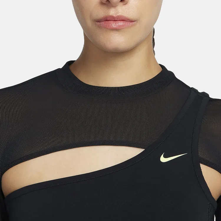 Nike Pro Women's Long Sleeve Cropped Top-3