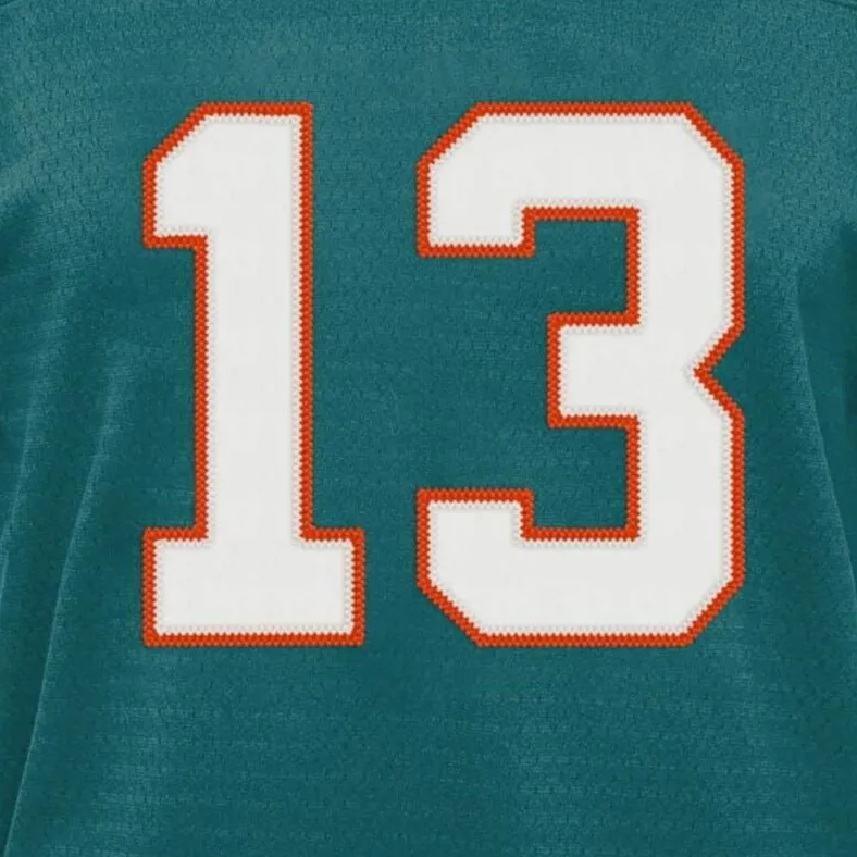 Mitchell Ness Dan Marino Miami Dolphins 1984 Legacy T shirt-2