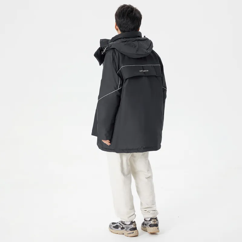 New Balance Down Jackets Men Black-3