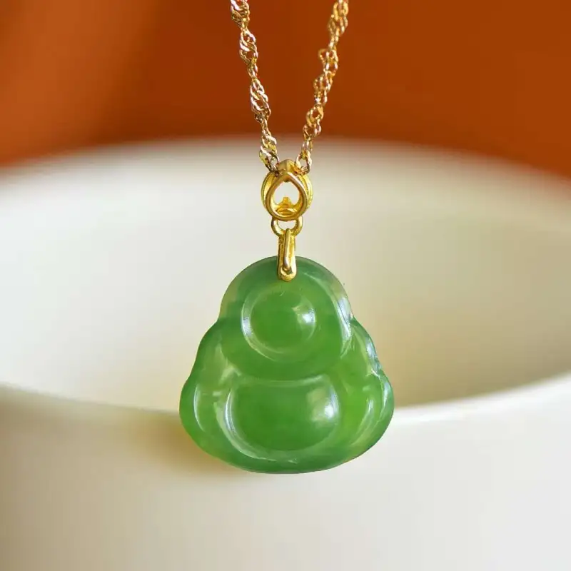 Gifts Hetian Jade Necklaces Jasper Unisex-5