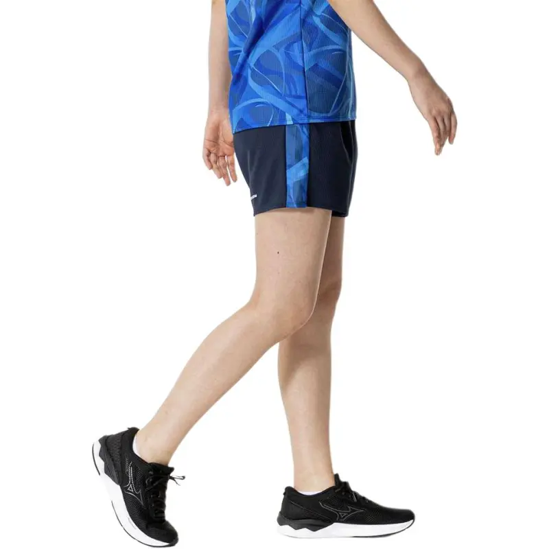 Mizuno Casual Shorts Women's Marine Blue-2