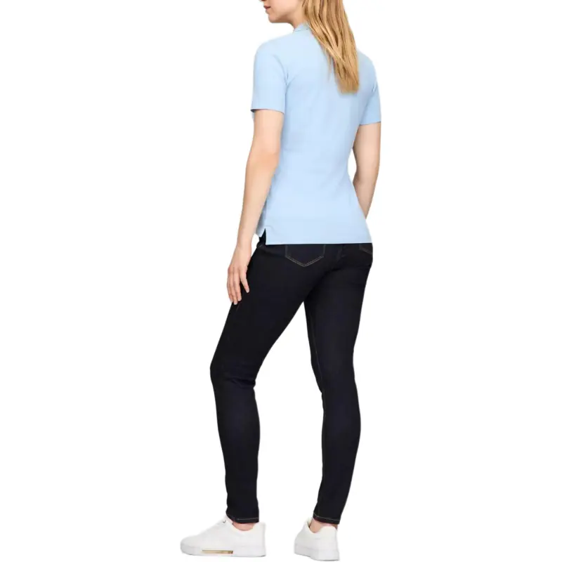 Tommy Hilfiger Polo Shirt Women's Light Blue-2
