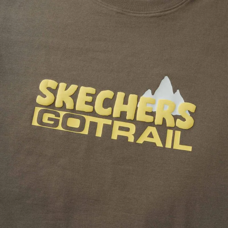 Skechers T Shirt Men's Mushroom Brown-4