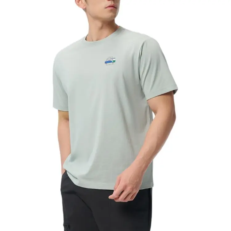 OUTDOOR PRODUCTS T Shirt Men's Snow Blue-4