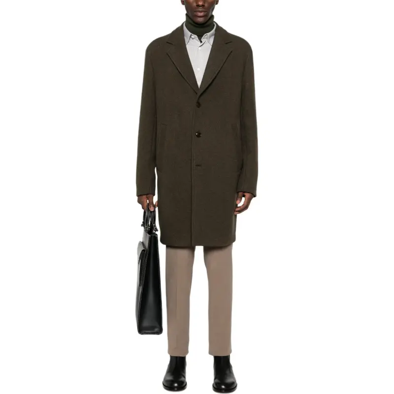 HUGO BOSS Single Breasted Long Sleeved Coat-1