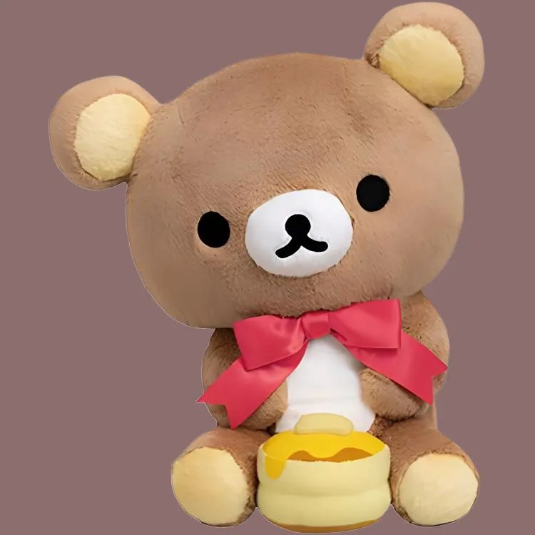 BANPRESTO Ichiban Kuji, Rilakkuma, Ribbon Party, Final Reward Dolls Plush Doll 28cm High-3
