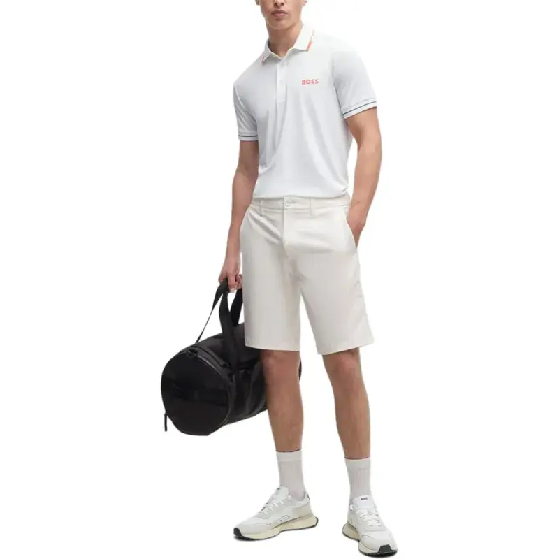 HUGO BOSS Logo print Polo Shirt-3
