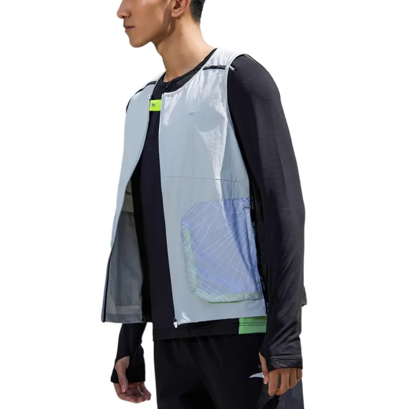 ANTA Running Collection Vests Men Gray-4