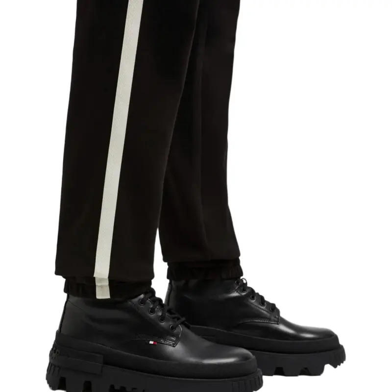 MONCLER GENIUS x Lulu Li FW24 Knitted Sweatpants Men's Black-3