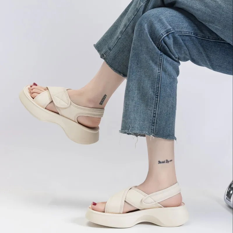 Warrior Warrior Beach Sandals Women's Beige-6