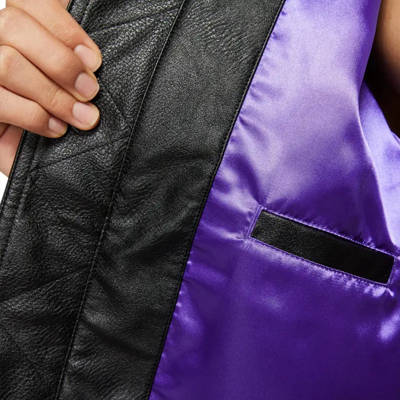 Jordan X Paris Saint Germain Women's Bomber Jacket Black/Psychic Purple-4