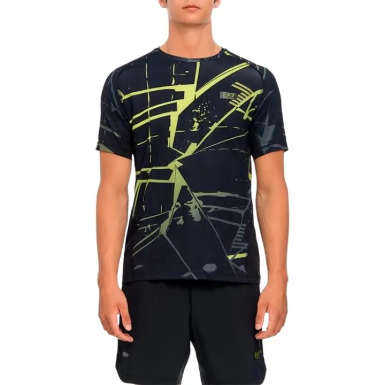 EMPORIO ARMANI EA7 FW23 T Shirt Men's Black-3