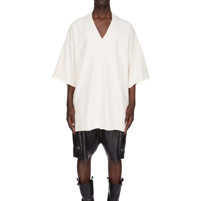 RICK OWENS Hollywood V Tommy T Shirt-3
