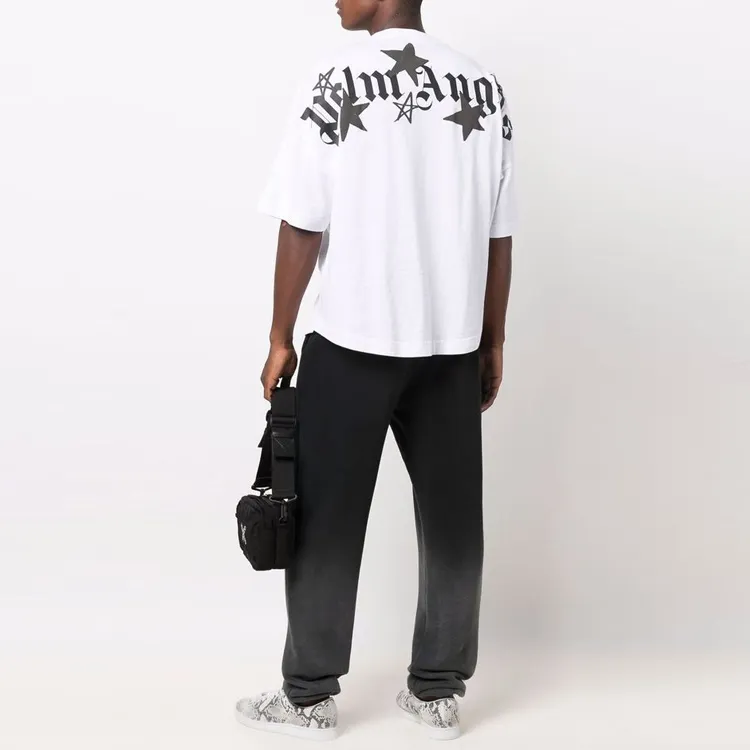 PALM ANGELS Shooting Stars Oversized T Shirt-3