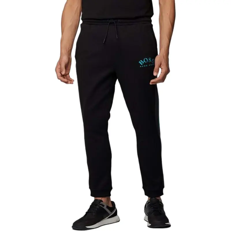 HUGO BOSS Knitted Sports Pants Men's Black-2