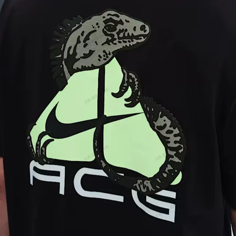 Nike Dri Fit ACG T Shirt Men's Black-4
