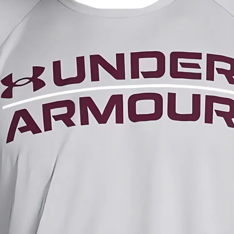 Under Armour T Shirt Men's Silver-4