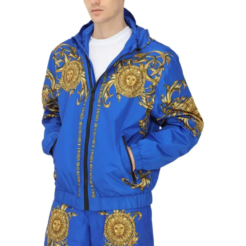 VERSACE JEANS COUTURE SS22 Jacket Men's Blue-5