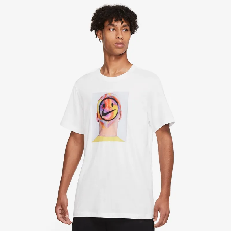 Nike T-Shirts Men White-2
