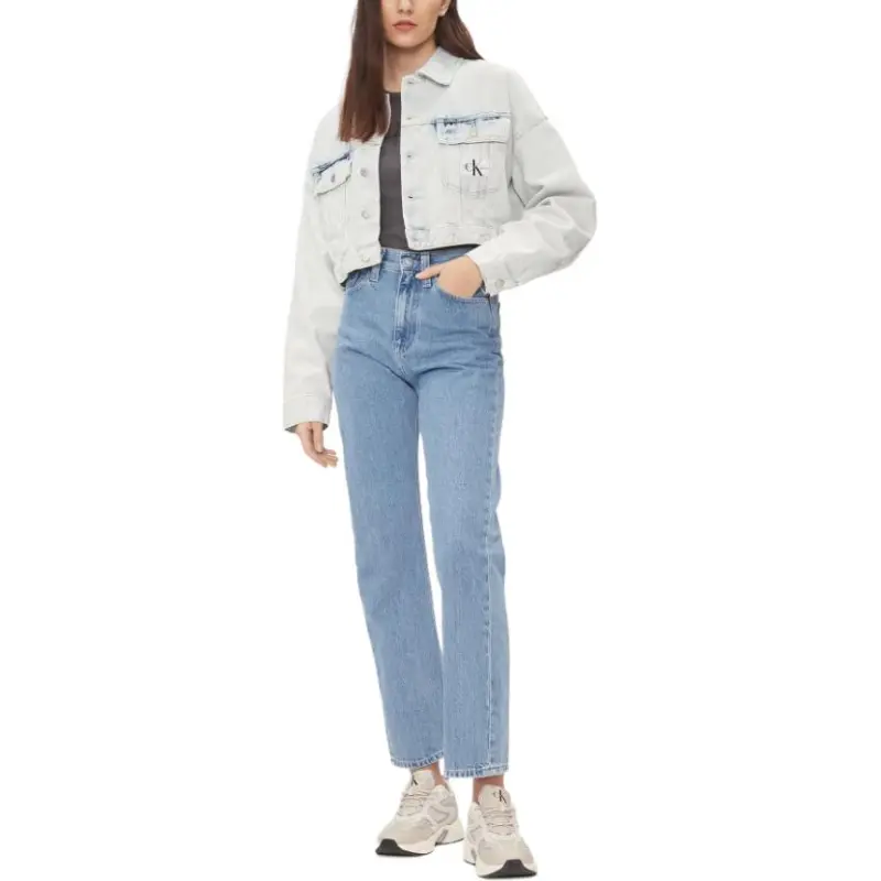 CALVIN KLEIN Denim Jacket Women's Light-1