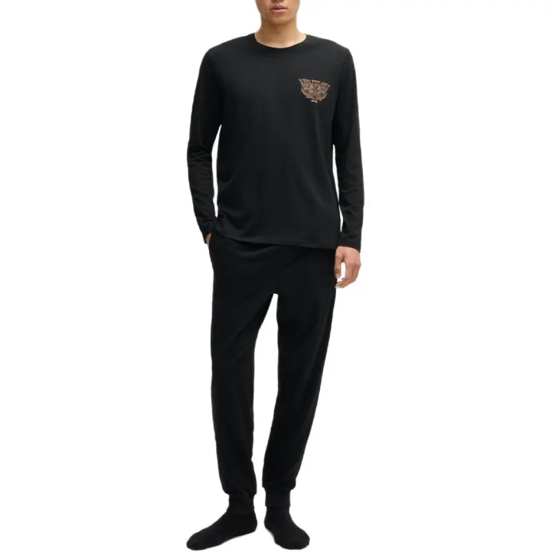 HUGO BOSS Pajama Set Men's Black-1
