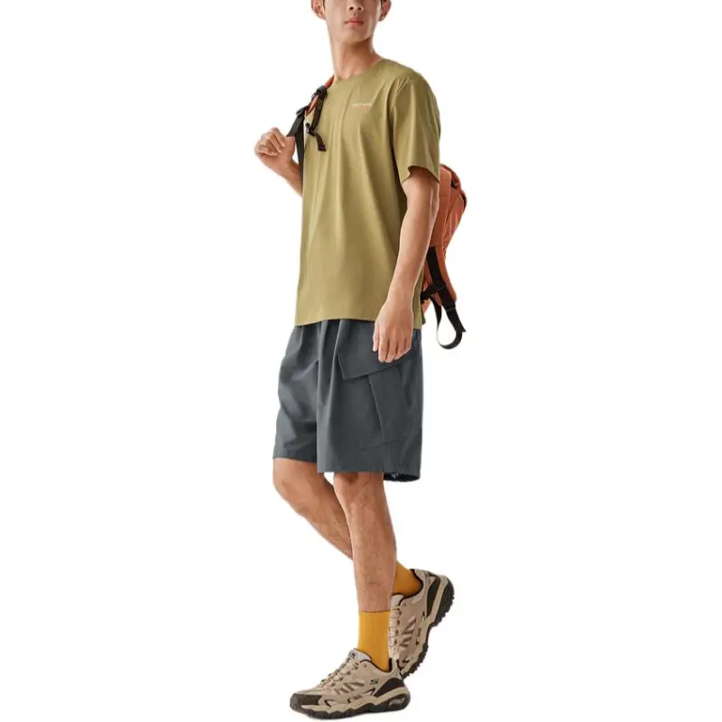 Skechers Casual Shorts Men's Volcano Gray-2