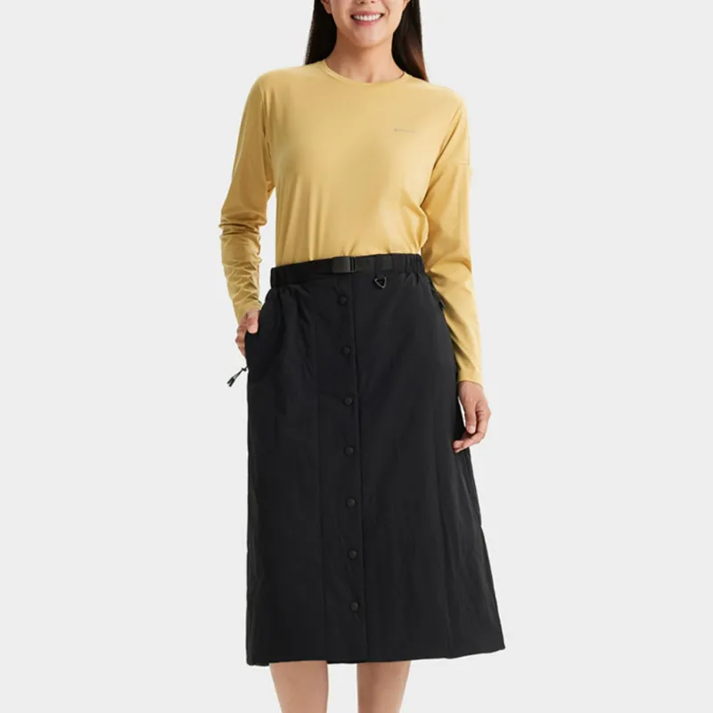 Columbia Casual Long Skirts Women's Black-2
