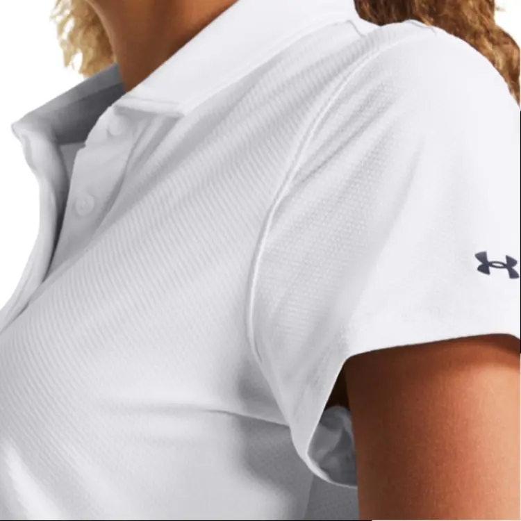 Under Armour UA Iso Chill Polo Shirt Women's White-4
