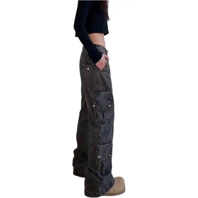 Concubine Zhu Jeans Unisex Black-1