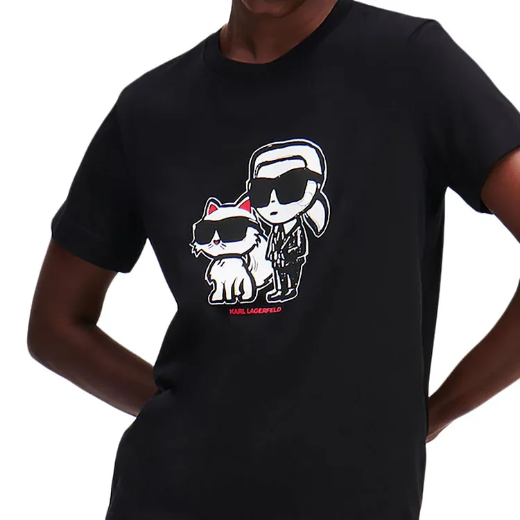 KARL LAGERFELD / Karl Lagerfeld Jeans Ikon Choupette T shirt-4