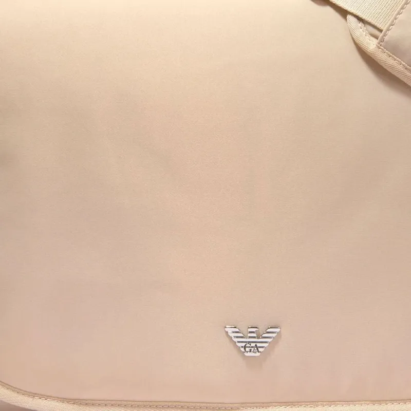 EMPORIO ARMANI Fashion Diaper Bag Shoulder Bag Women's Beige-6