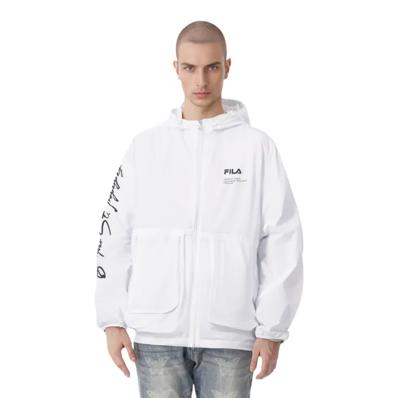 FILA Jackets Men Standard White-2