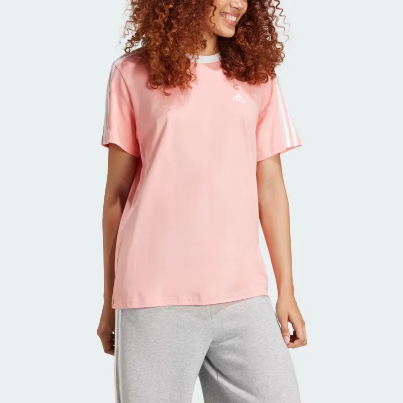 Adidas ESSENTIALS FW24 T-Shirt Women's Light Pink Fireworks/White-2