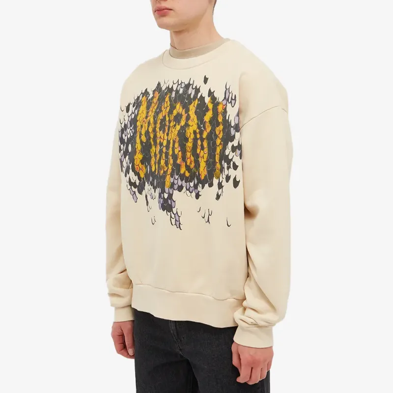 MARNI Sweatshirts Men Beige-3