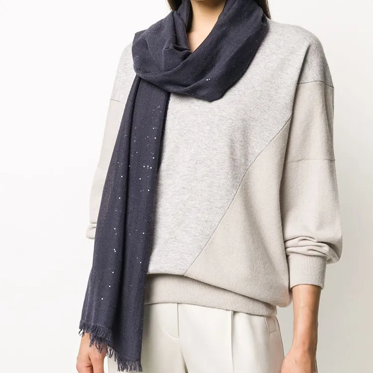 Brunello Cucinelli Sequin embellished Scarf-1