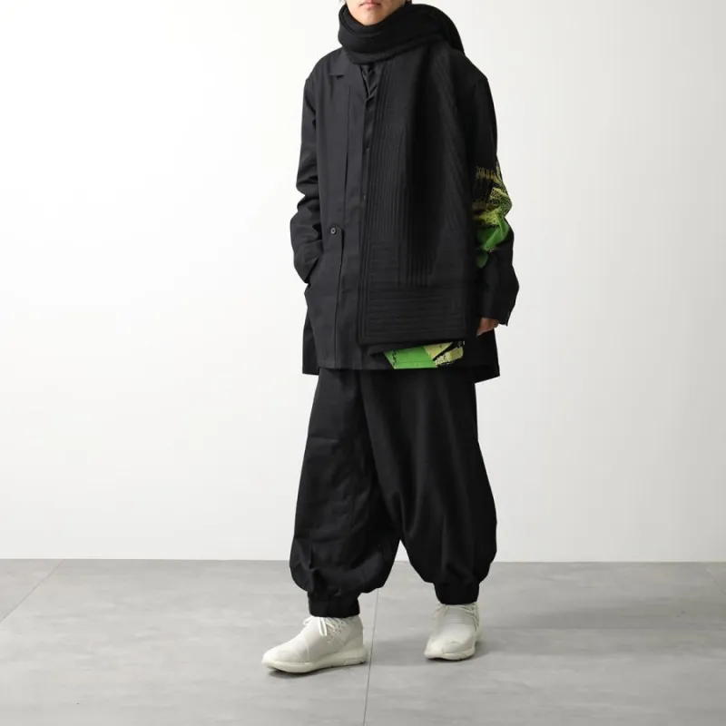 Y 3 Engineered Logo debossed Scarf-2