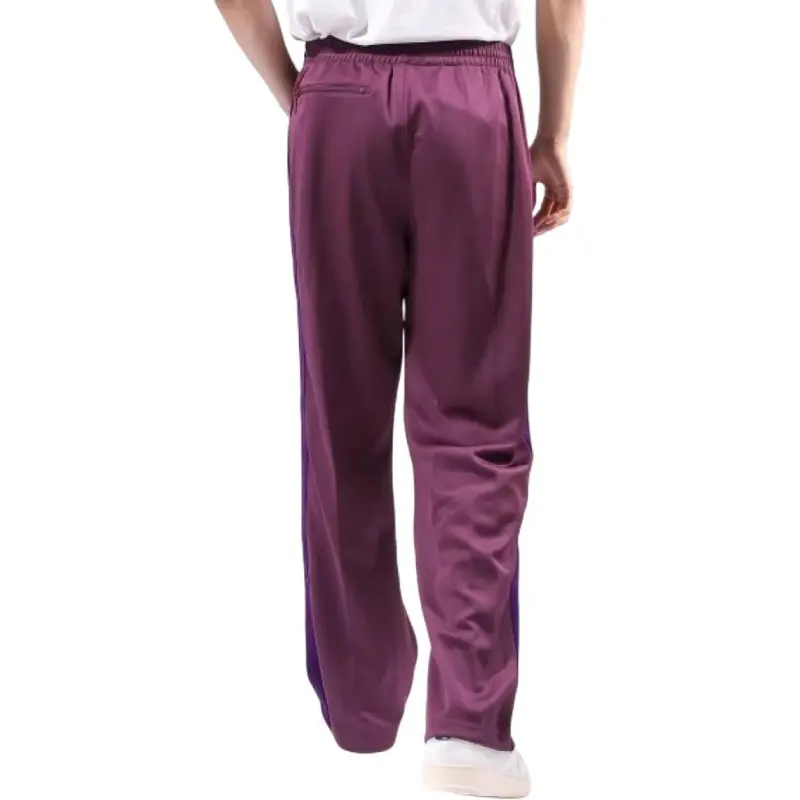 Needles Butterfly Logo Embroidered Straight Leg Track Pants-1